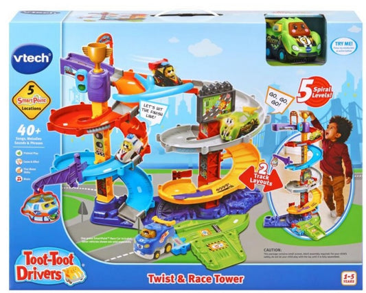 Toot-Toot Drivers Twist & Race Tower Playset