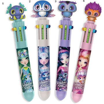 Nebulous Stars 10-color Ballpoint Pen Asst - 4 PDQ24
