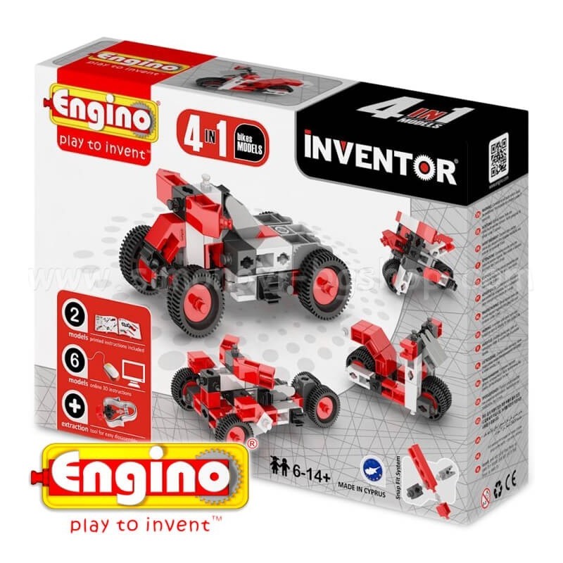 Inventor 4 Models Motorbikes