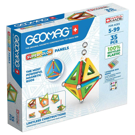 Geomag Supercolor Panels 35 pieces