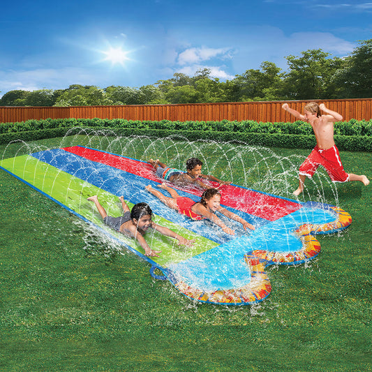 Banzai Triple Racer Water Slide