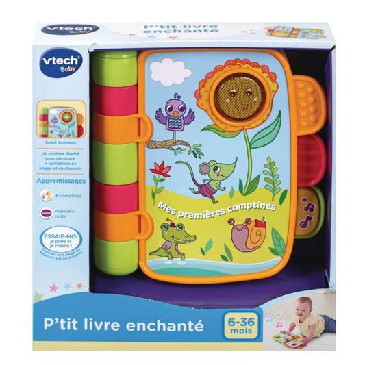 P'tit Livre Enchante - Mes Premieres Comptines