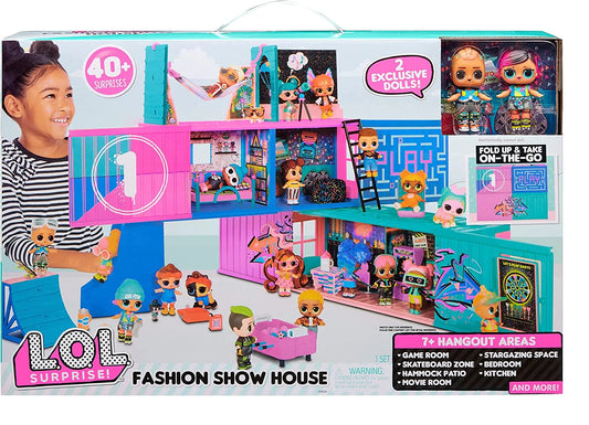 LOL Surprise Fashion Show House Playset with 40+ Surprises