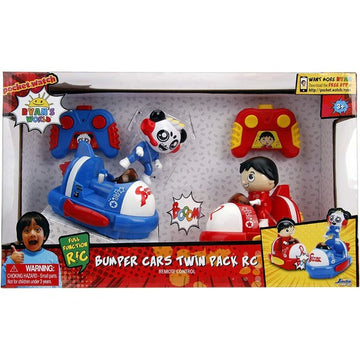 Jada Ryan's World RC Bumper Cars Twin Pack