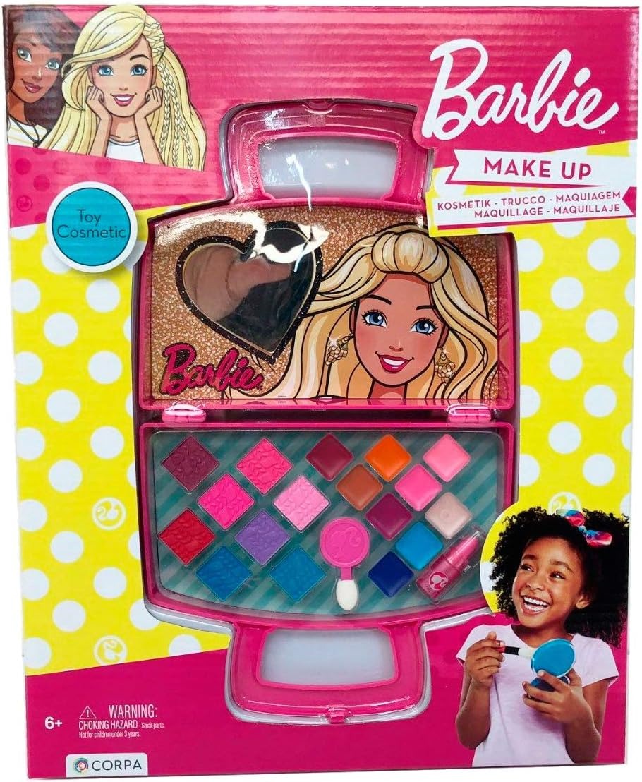 Barbie Plastic Bag with Cosmetics