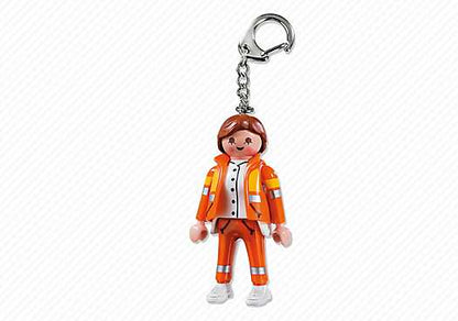 Plastic Medic Keyring - Multi Color