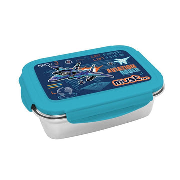 MUST Aviation Order Stainless Steel lunch Box