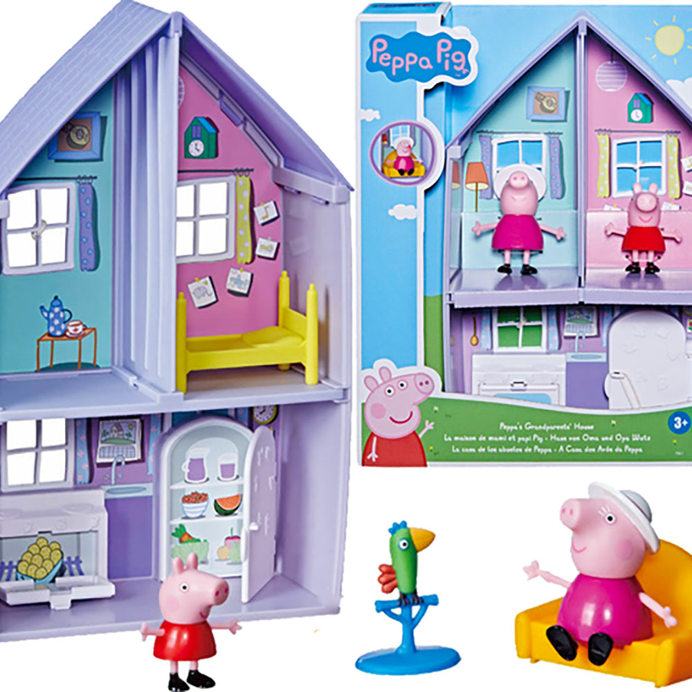 Delightful Peppa Pig's Action Figure Grandparents House Set