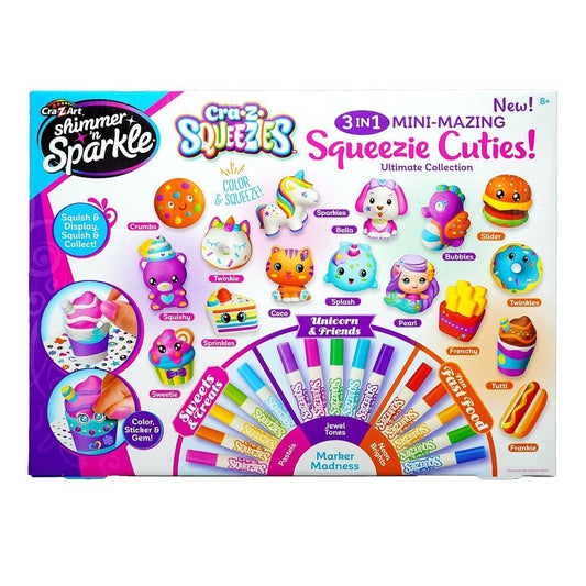 Shimmer N Sparkle 3in1 Mini Mazing Squeezy Cuties