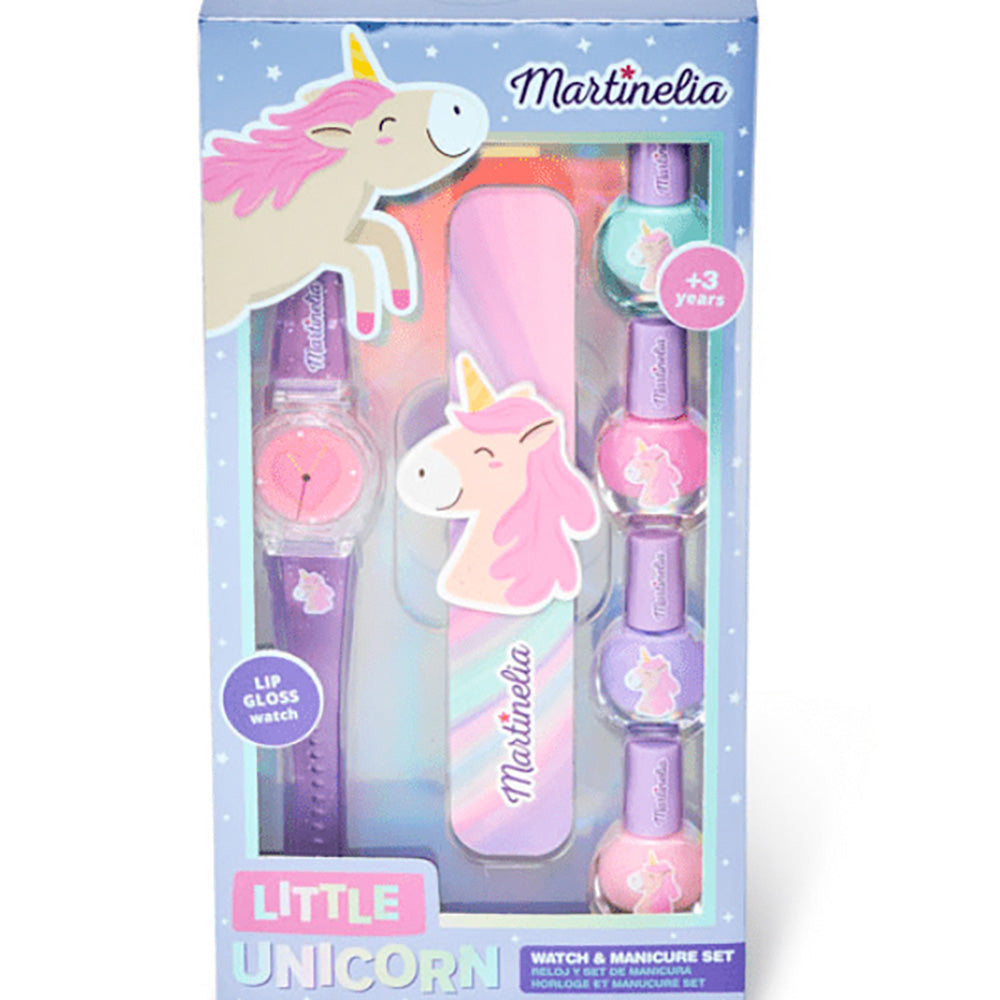 Martinelia Little Unicorn Watch& Manicure Set