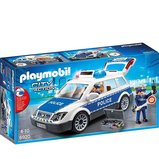 Playmobil Police Car With Siren