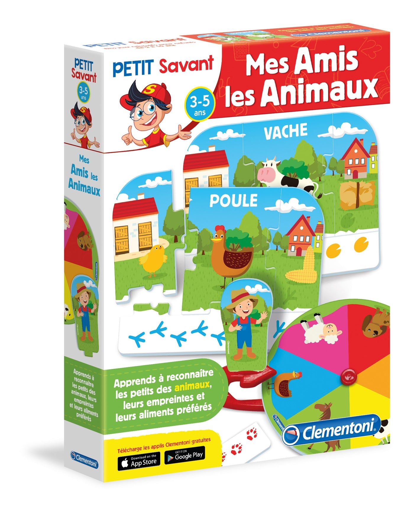 Clementoni Petit Savant Mes Amis Les Animaux
