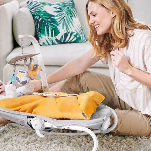 Kinderkraft Felio 2In1 Bouncer Stone Grey