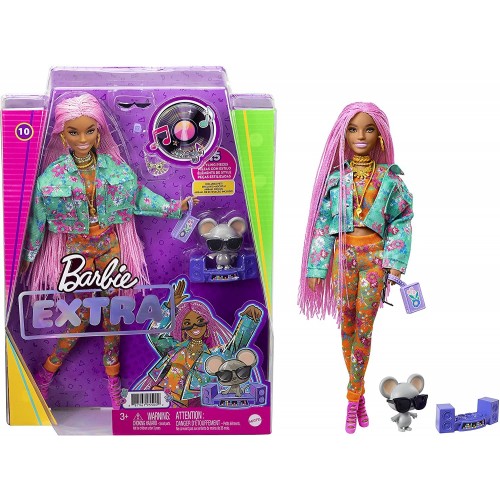 Barbie Extra Doll - Floral Print