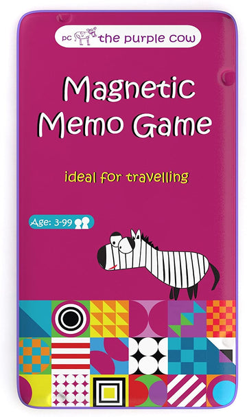 Purple Cow Magnetic Memo Game
