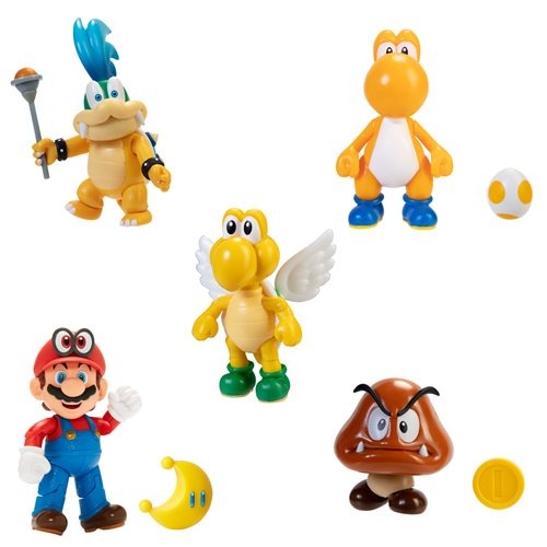 Nintendo Super Mario figures 4"