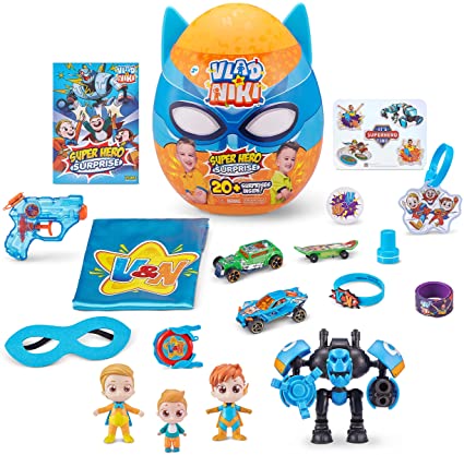 Zuru Vlad & Niki Superhero Surprise Egg Series 1 R/B