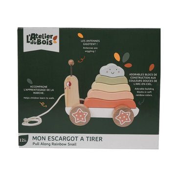 Atelier Du Bois Wooden Pull-Along Snail