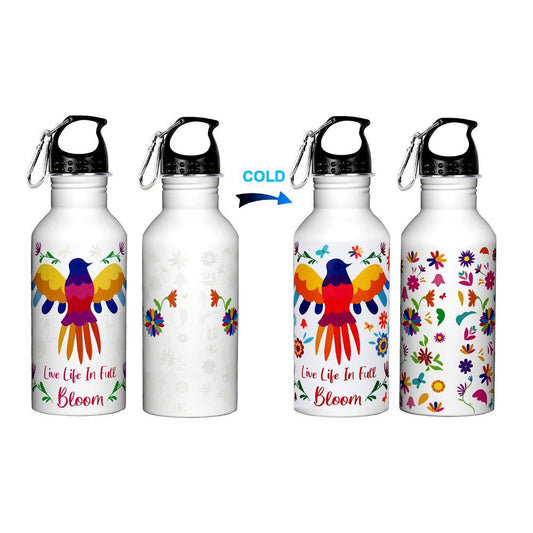 Live Life In Full Bloom Color Changing Magic Bottle 600 Ml