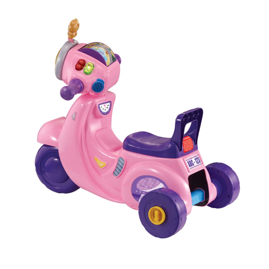 Vtech 3 En 1 Interactif Scooter Pink Ride-On