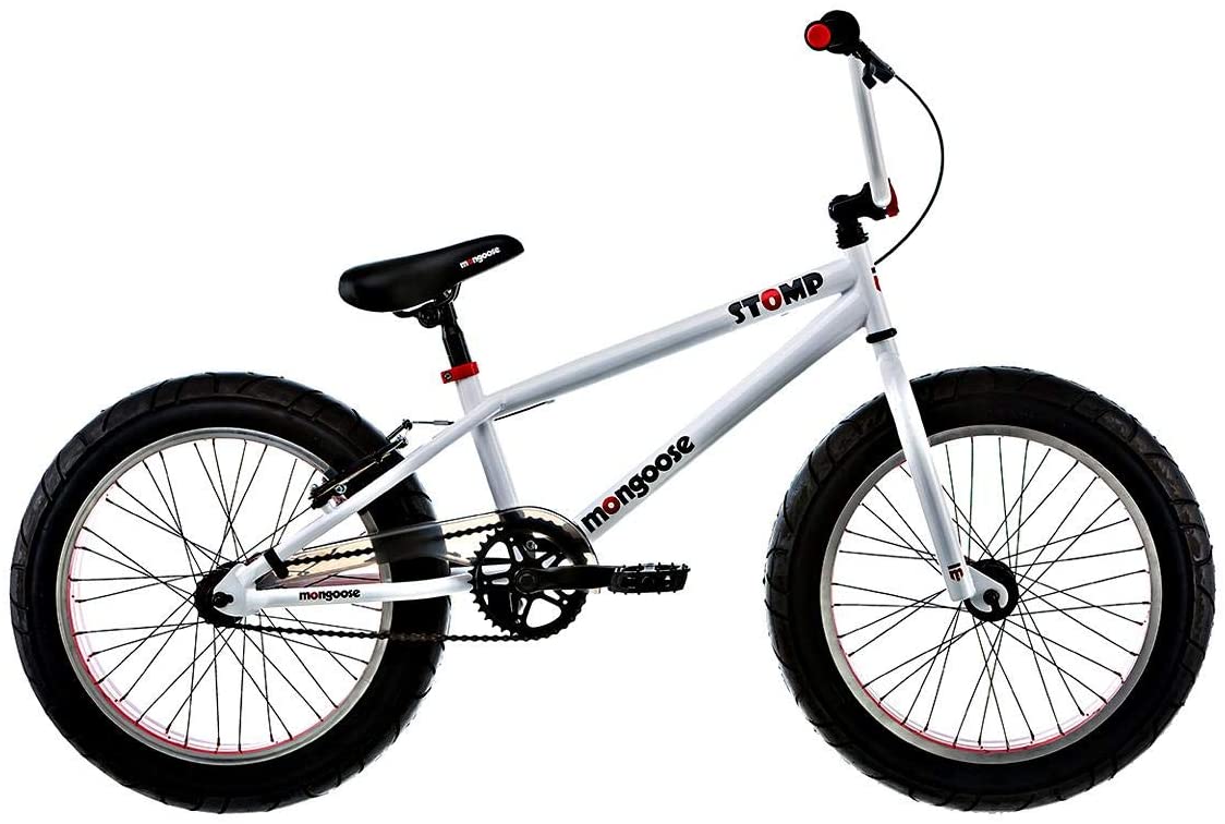 20'' Stomp Bike -White/Red/Black