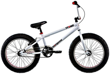Mongoose 20'' Stomp Bike -White/Red/Black