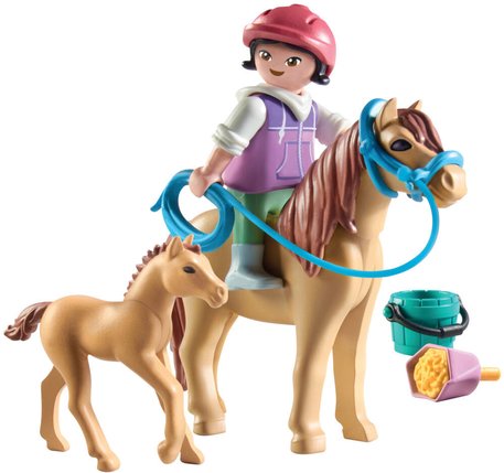 Playmobil Child with Ponies