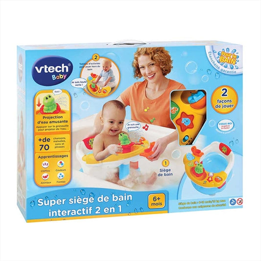 Super Interactive 2 In 1 Bath Seat