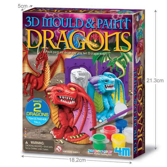 3D Mould & Paint Dragon