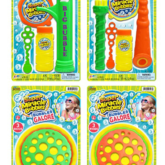 Miracle Bubbles, Assorted