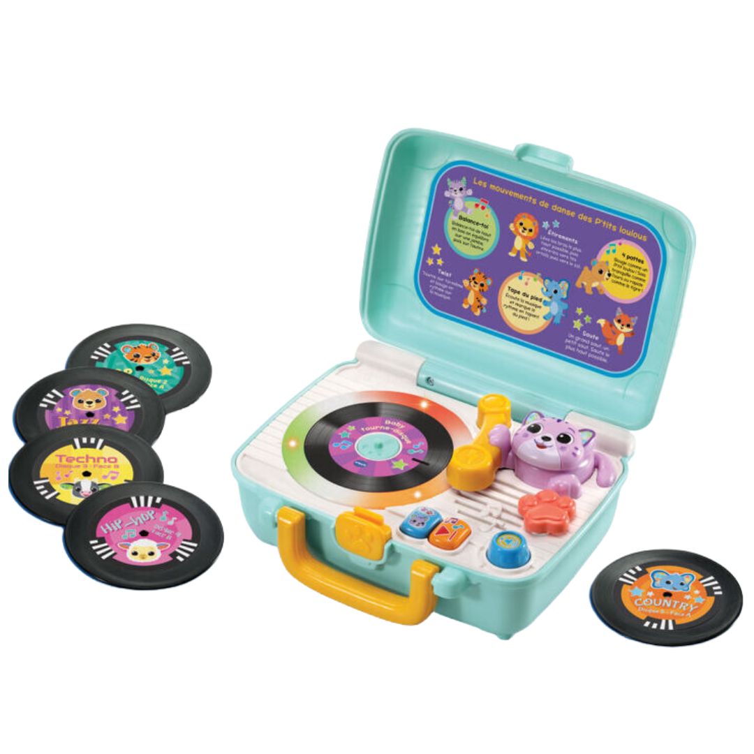 Vtech Baby Tourne Disque Interactive DJ Toy