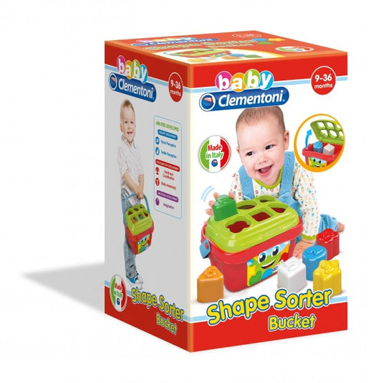 Clementoni Shape Sorter Bucket