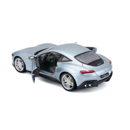 Bburago Ferrari Roma Metallic Silver