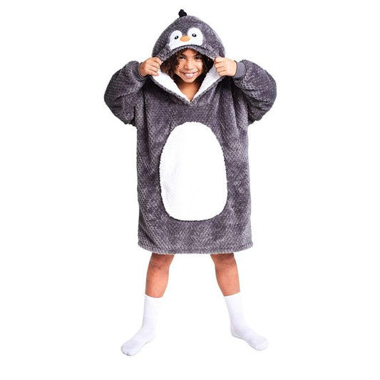 Noxxiez Cozy Medium Penguin Cuddle Hoodie