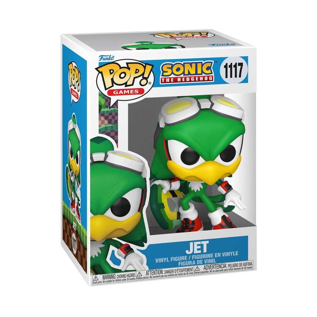 Funko Pop Sonic - Jet the Hawk with Board
