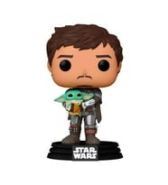 Funko Pop! The Mandalorian – Mando Holding Child