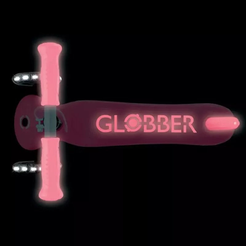 Globber Primo Glow Scooter-Pink