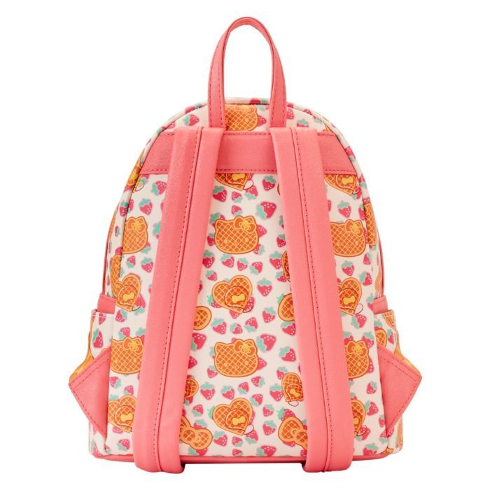 Loungefly Hello Kitty Breakfast Waffle Leather Backpack