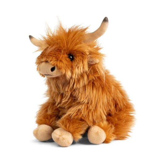 Living Nature Highland Cow Soft Toy