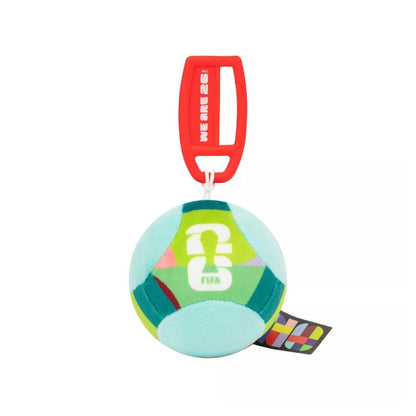 Jazwares FIFA 26 Colorful Plush Soccer Ball Keychain