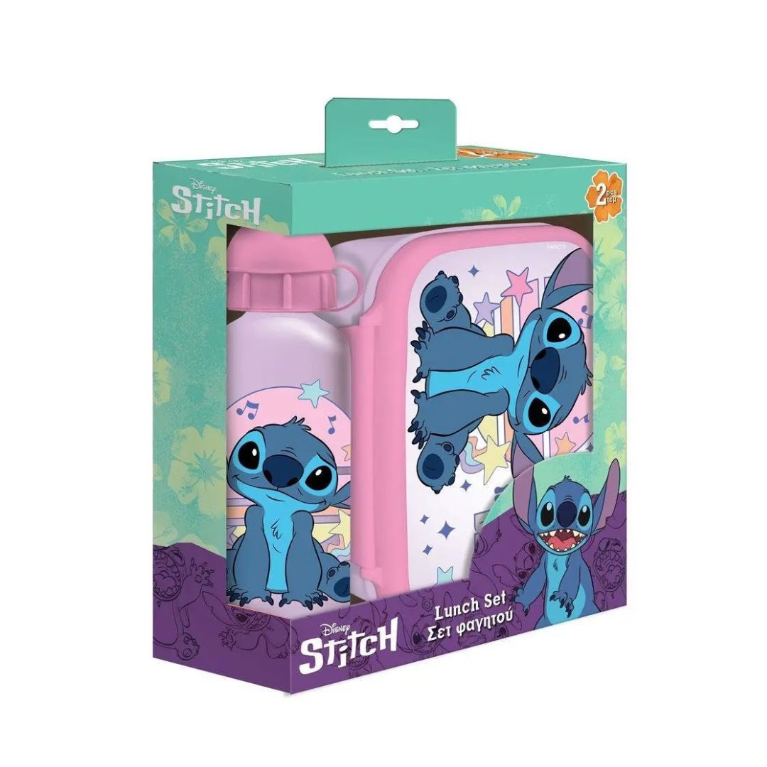 Must Disney Stitch Pink Food Set