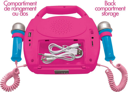 Lexibook Princess – Portable Bluetooth Speaker with Microphone
