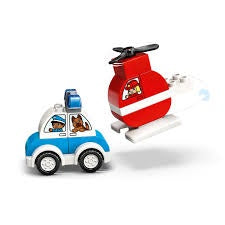 LEGO DUPLO 10957 Fire Helicopter and Police Car