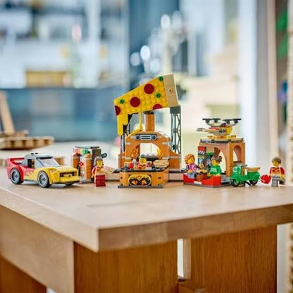 LEGO City Pizza Delivery Experience with Vehicles