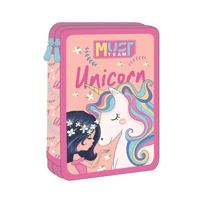 Must Team Girl&Unicorn pencil Case