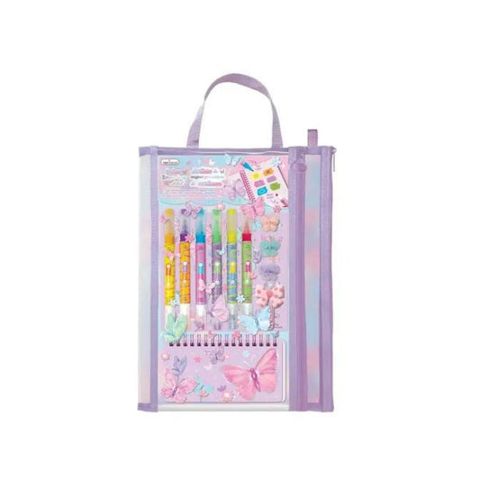 Hot Focus Butterfly Stationery Set