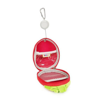 Boppi Mini Travel Wallet Keyring - Strawberry