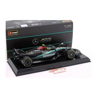 Bburago Lewis Hamilton 1:24 Mercedes-AMG F1 W15