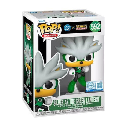 Funko Pop Silver As The Green Lantern