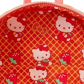 Loungefly Hello Kitty Breakfast Waffle Leather Backpack